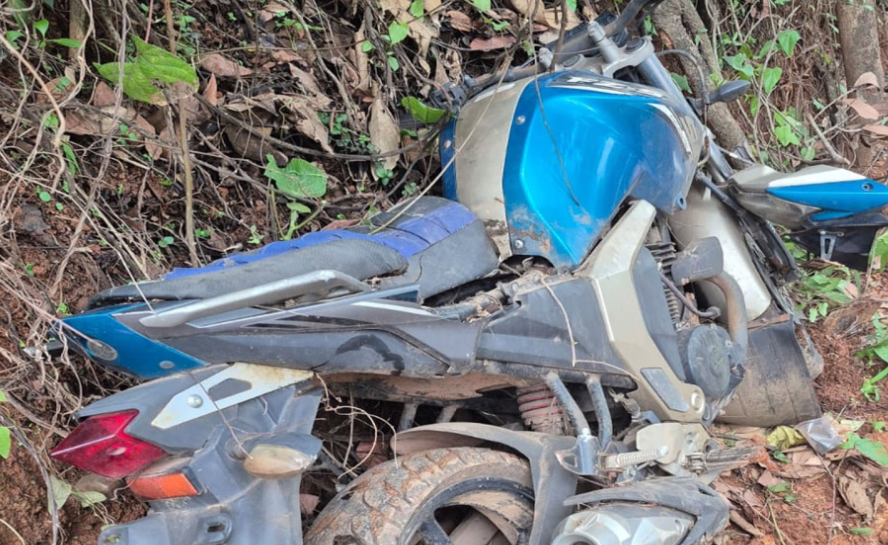 അജ്ഞാത ബൈക്ക് അപകടത്തിൽപ്പെട്ടു